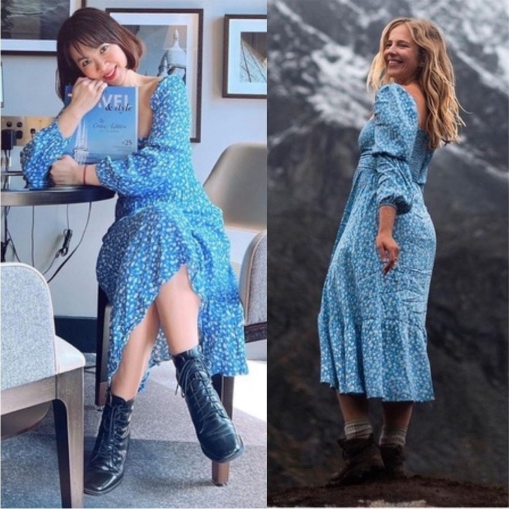 Reformation Mica Dress in Marie Color Size 2